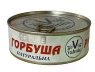 Лосось Valmis Горбуша натуральная в собственном соку ключ 240 г
