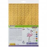 Фоамиран ZiBi голографический А4 5 цветов 2 мм KIDS Line ZB.1846