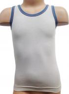 Майка детская для мальчиковдетские Bibo 44011 р.140 бежевый с синим