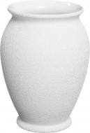 Ваза шелк белая 22,5 22,5 см