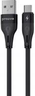 Кабель Proove Soft Silicone Micro USB 2.4A 1 м черный (CCSO20001301)