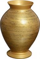 Ваза глянец золотая с черным 35 см 35 см