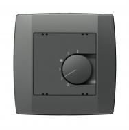 Терморегулятор комнатный TEM Logiq без подсветки антрацит EQ35ATXO-U
