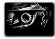 Картина суперкар Ford GR 102x59 см B/W23x40-IFR-Ford GT L-43743