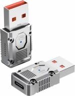 Переходник Proove Gaming Matrix OTG USB to Type-C серебро (HBMA00101006)