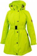 Пальто для девочки HUPPA Leandra р.152 лайм 18030004-00047-152 