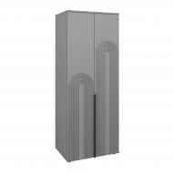 Шкаф Вісент 2дв Дакота ДК15 2100х805х600 мм серый