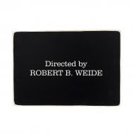 Постер дерев'яний "Directed by Robert B. Weide" А4 20х28.5 см Wood Posters