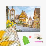 Алмазна мозаїка Яскравий день в містечку 40х50 см Brushme Алмазна мозаїка Яскравий день в містечку 40х50 см Brushme