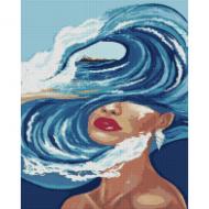 Алмазная мозаика Океан мыслей 40х50 см Brushme