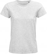 Футболка жіноча Sol's Pioneer Women 035793003 р.3XL сірий меланж