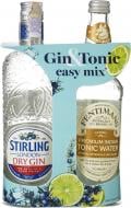 Набор подарочный Stirling London Dry Gin 0,7 л 37,5% и Тоник Premium Indian Fentimans 0,5 л