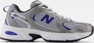 Кроссовки New Balance U530 U530-ADE р.37 серые с синим