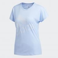Футболка Adidas SS BOS LOGO TEE EB4495 р.L голубой