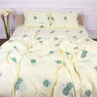 Комплект постільної білизни Microsatin Premium 15-0602 Ananas 2х160х220 см мультиколор MirSon Комплект постільної білизни Microsatin Premium 15-0602 Ananas 2х160х220 см мультиколор MirSon