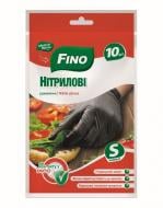 Перчатки нитриловые Fino черные стандартные р. S 10 пар/уп.