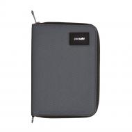 Бумажник-органайзер Pacsafe RFIDsafe compact travel organizer графитовый