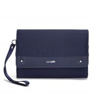 Кошелек-клатч Pacsafe RFIDsafe clutch wallet темно-синий