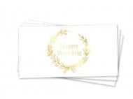 Конверт для грошей Happy Wedding білий весілля 85х165 см UA Конверт для грошей Happy Wedding білий весілля 85х165 см UA