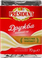 Сирок плавленый President® 38% Дружба 70г Сирок плавленый President® 38% Дружба 70г