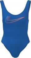 Купальник Nike Swim U-back Multi Logo NESSC250-416 р.M синий