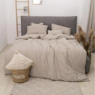 Комплект постельного белья Вареный хлопок 40-0016 Sunny Morning 220х240 см бежевый MirSon