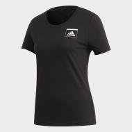 Футболка Adidas W MH Photo Tee ED6167 р.2XL черный