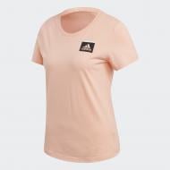 Футболка Adidas W MH Photo Tee ED6168 р.S розовый