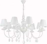 Люстра подвесная Victoria Lighting 8x40 Вт E14 белый Belladonna