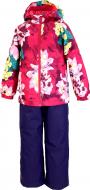 Комплект детской одежды для девочек HUPPA Rex рост 128 фуксия/с принтом 45080014-91363-128
