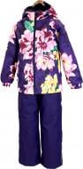 Комплект детской одежды для девочек HUPPA Rex рост 140 фиолетовый/с принтом 45080014-91373-140