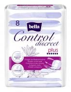 Прокладки урологические Bella CONTROL DISCREET plus 8 шт.