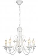 Люстра подвесная Victoria Lighting 5x40 Вт E14 белый Dolores