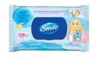 Вологий туалетний папір Smile дитячий одношаровий 44 шт.