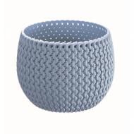 Горшок для цветов Prosperplast Splofy Bowi BASIC 180 мм светло-серый (11100-656)