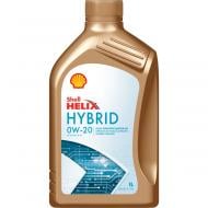 Моторное масло синтетическое SHELL Helix HYBRID 0W-20 1 л (ТОВ-У512944)