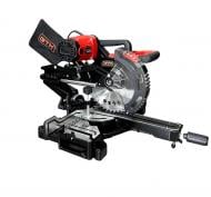 Пила торцювальна GTM HM1046 з протяжним механізмом і вказівником лінії розрізу