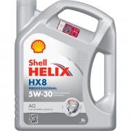 Моторное масло синтетическое SHELL Helix HX8 Professional AG 5W-30 5 л (ТОВ-У513313)