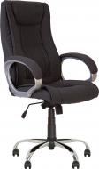 Кресло Nowy Styl ELLY ANYFIX CHR68 MR-10 темно-серый