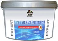 Краска латексная Dufa Europlast 7 B3 Transparent шелковистый мат база под тонировку 4,5 л