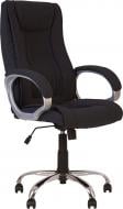 Кресло Nowy Styl ELLY TILT CHR68 MR-12 черно-серый