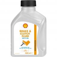 Тормозная жидкость SHELL Brake&Clutch Fluid DOT-4 ESL DOT-4 0,5 л (ТОВ-У502350)