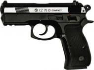 Пневматический пистолет ASG CZ 75D Compact Nickel. CO2. BB кал. 4.5 мм