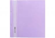 Швидкозшивач з перфорацією А5 лавандова Economix E31506-88