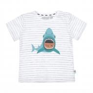 Футболка для мальчиков Dirkje р.116 белый V42584-35