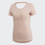 Футболка Adidas W MO Pr T-Shirt EH6470 р.L розовый