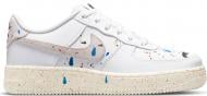 Кроссовки демисезонные Nike AIR FORCE 1 DJ2598-100 р.35,5 белые