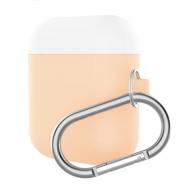 Чехол для наушников Armorstandart Hang Case для Apple AirPods pink/white ARM53766