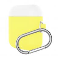 Чохол для навушників Armorstandart Hang Case для Apple AirPods yellow/white ARM53767