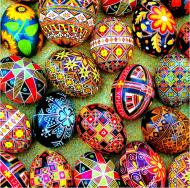 Серветки столові Luxy Розмаїття писанок 33х33 см 20 шт. Серветки столові Luxy Розмаїття писанок 33х33 см 20 шт.
